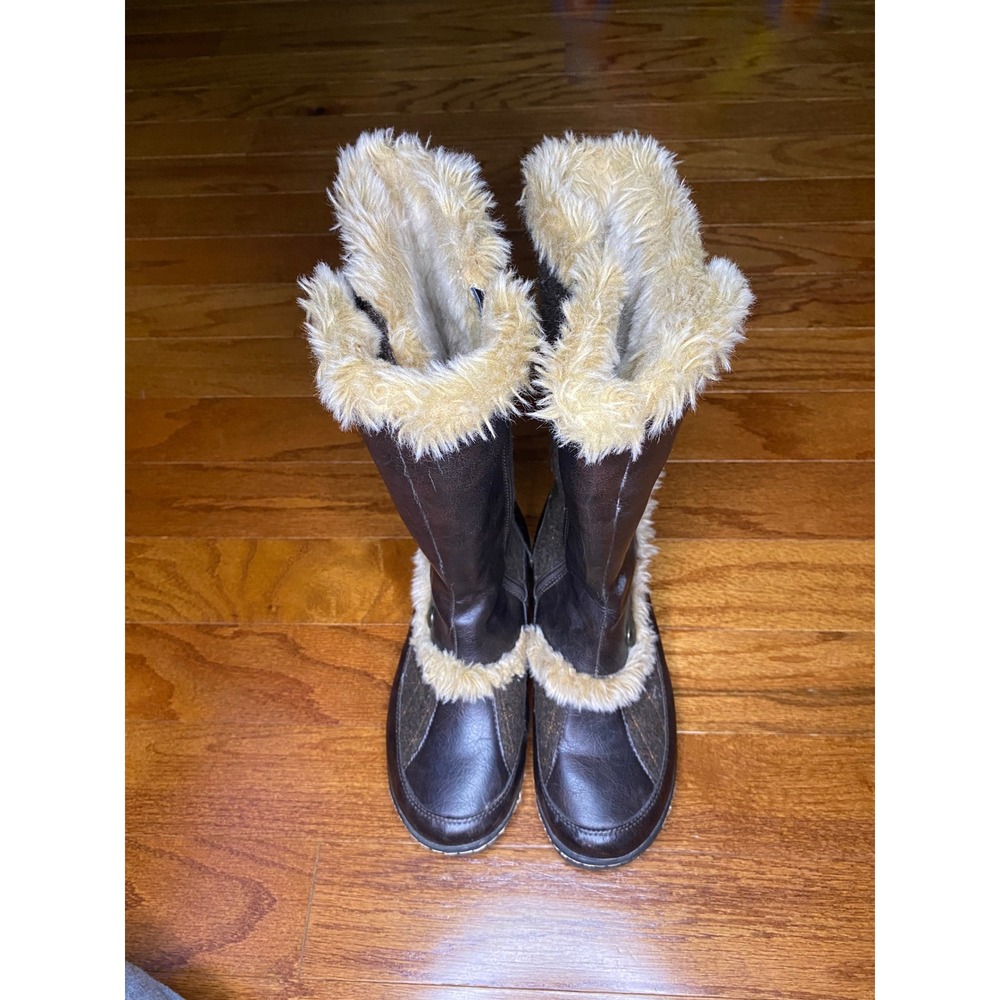 Jambu Foux Fur Arctic Vegan Boots‎ Size 7.5M